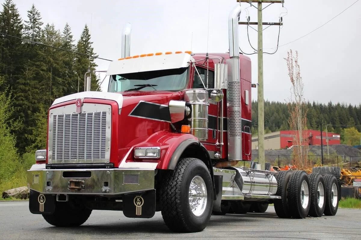 types of semi trucks - flat roof sleeper