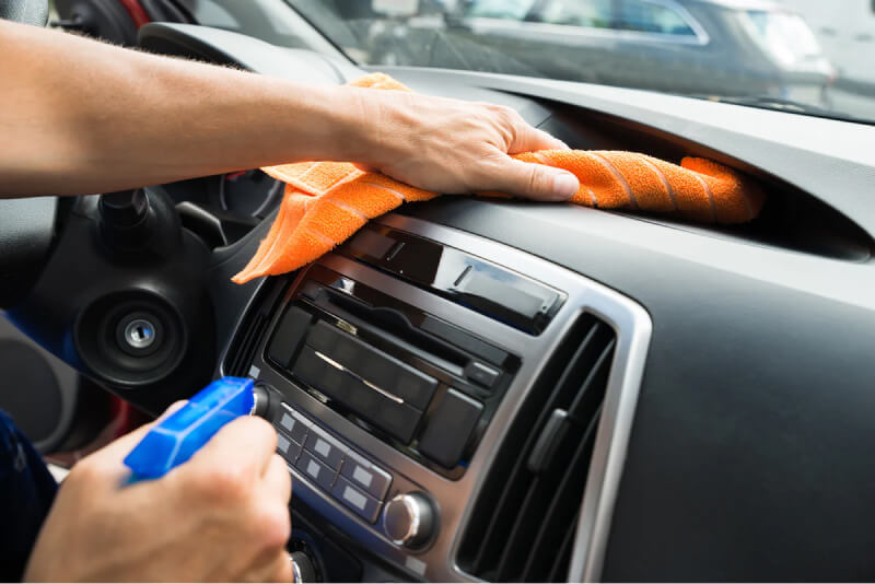 how to clean your truck dashboard